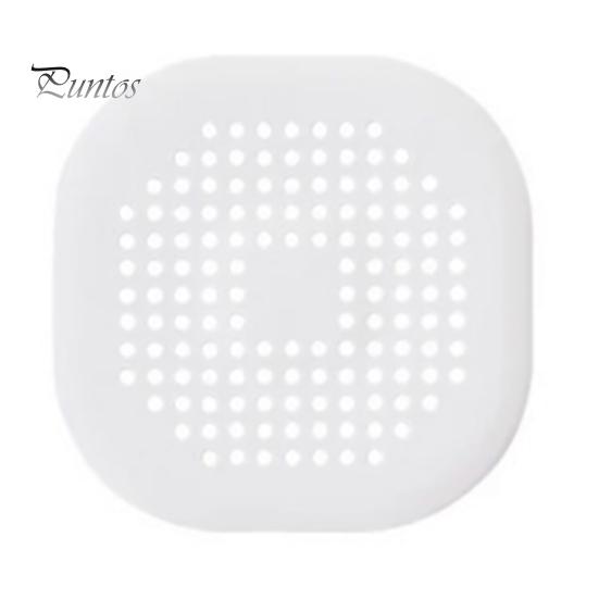 

Фильтр для раковины с присоской Нескользящая равномерная сетка Плавный поток воды Предотвращает засорение волосами Недеформирующийся сливной фильтр белый