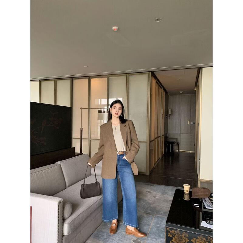 PRASE Women s High-Waist Straight Leg Cropped Jeans 3XL