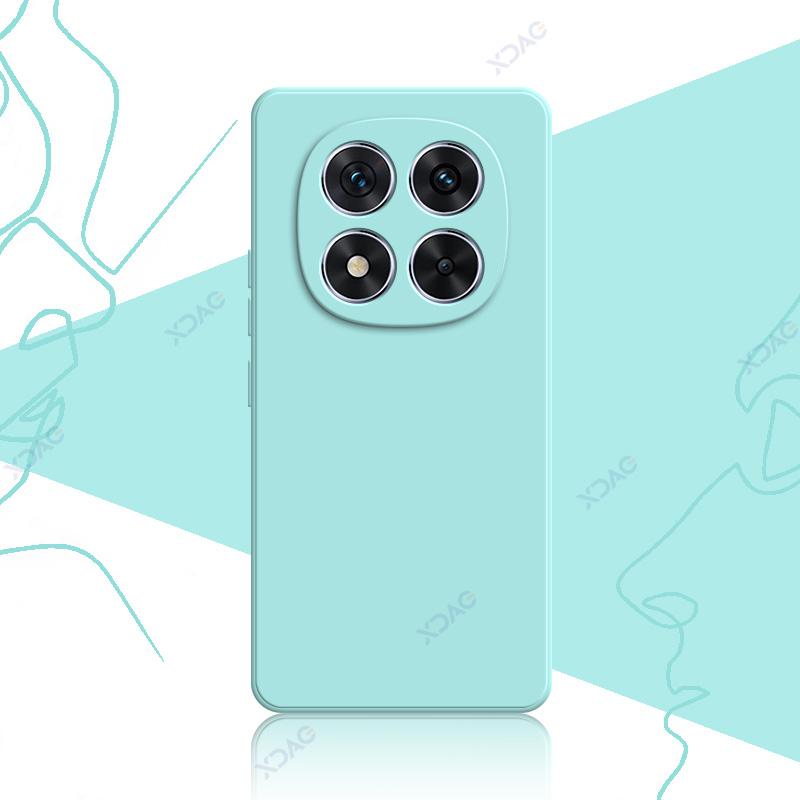 Luxury Double Liner Cases for Redmi Note 14 Pro 5G Full Shockproof Back Cover RedmiNote14Pro Square Liquid Silicone Coque Shield