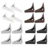 4pcs Door Handle Stopper Multipurpose Prevents Collision  Thickened Door Wedge Stopper for Doo
