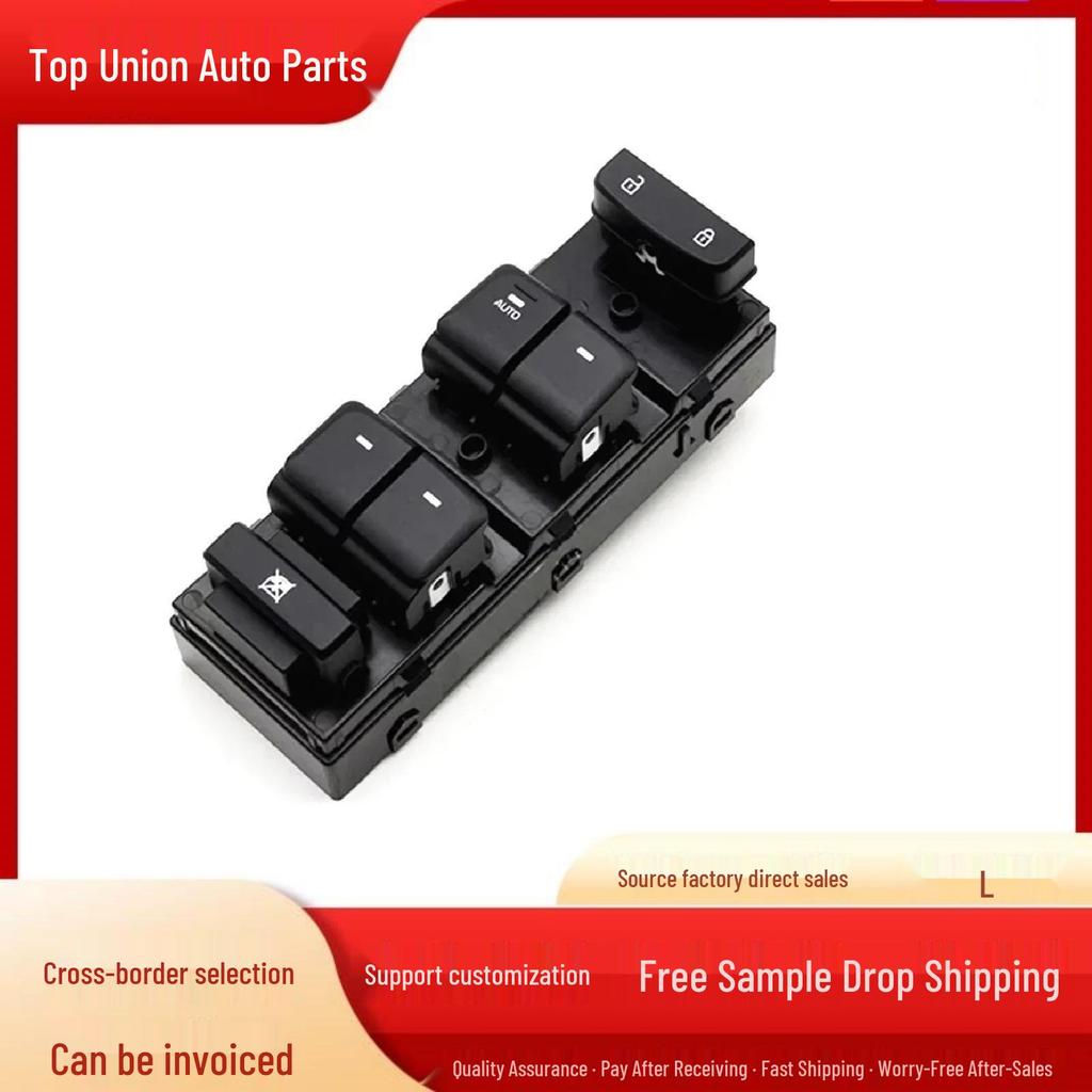 93570-C1000: Electric Window Switch for Hyundai Sonata models 2015-2019.