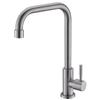 TLXT Stainless Steel L-Shaped Single Cold Kitchen Faucet