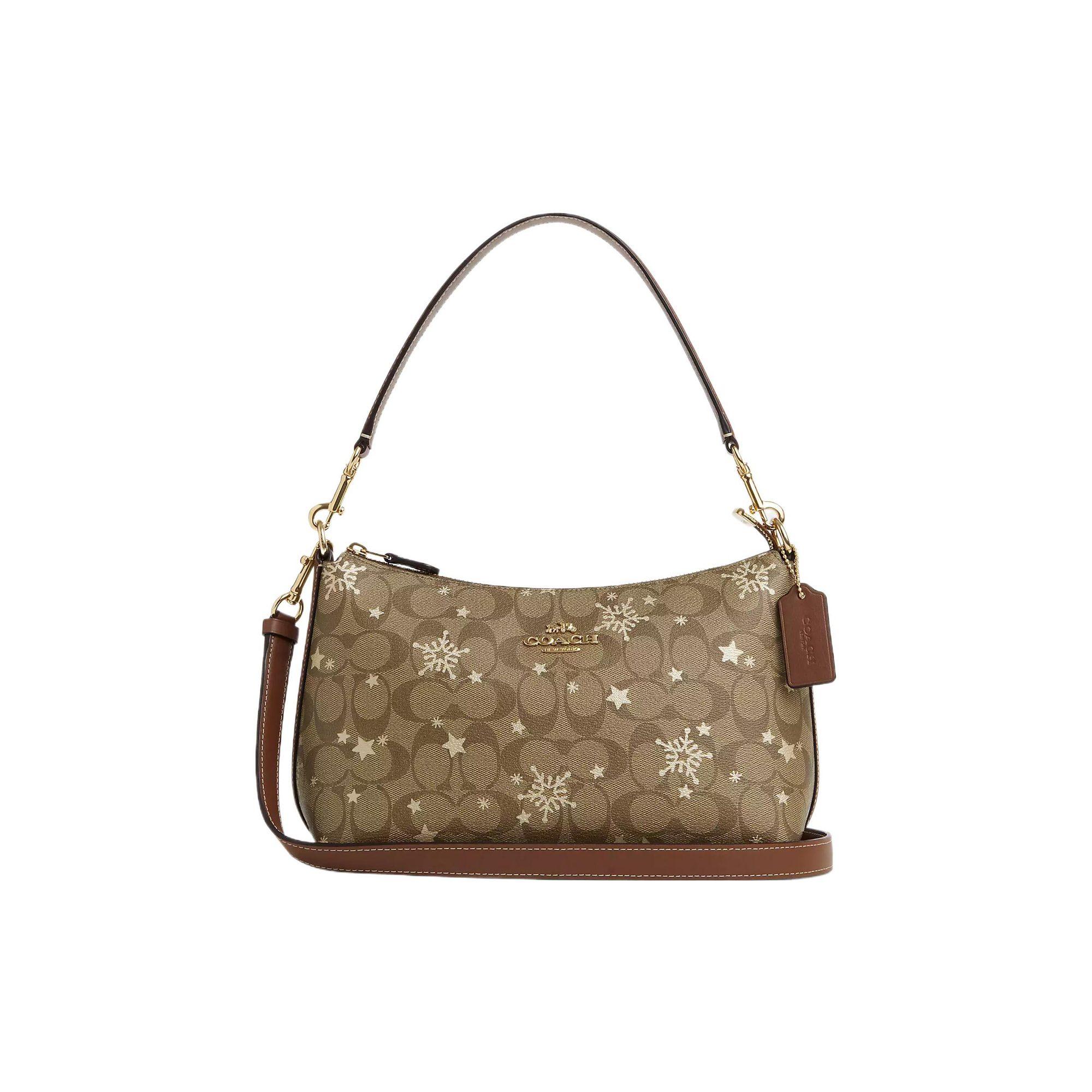 COACH Clara Iconic Coated Canvas With
