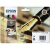 EPSON 16 Cartridge - Black and Tricolor - 14.7ml