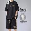 Men's Retro Camouflage Overalls: Spring Casual, Trendy, Loose-Fit with Large Pockets