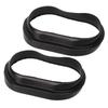 2Pcs Air Intake Tube Duct Rubber Boot Inlet Pipe  Replacement for  GSXR 600 750 1000 Inlet Air Pipe Molding Joints