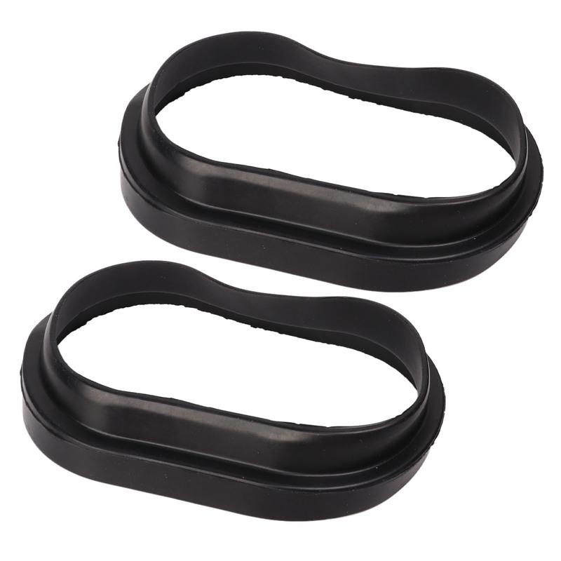 2Pcs Air Intake Tube Duct Rubber Boot Inlet Pipe Replacement for GSXR 600 750 1000 Inlet Air Pipe Molding Joints