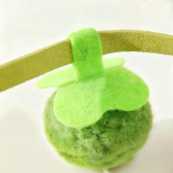 Juteboll Kattleksak med Pip Liten Extra Stor Självunderhållningsboll för Tandfällning Biter Naturlig Sisalleksak för Innekatter & Kattungar