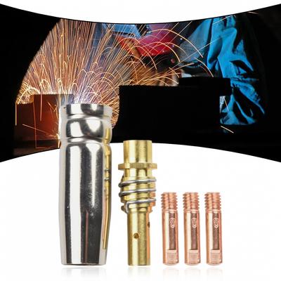 0.6/0.8/0.9/1.0/1.2mm Welding Nozzle Accessories Contact Tip