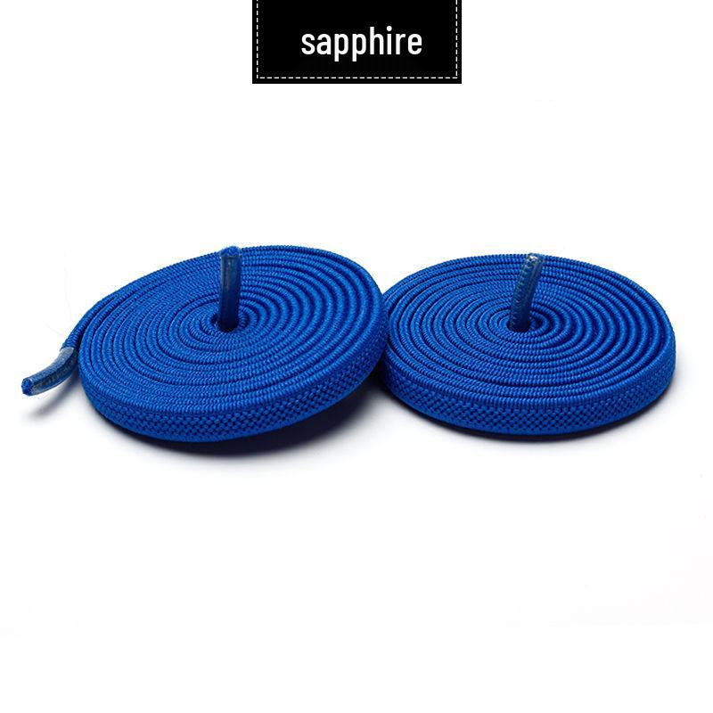 0.6cm Wide Elastic Flat Shoelaces for Sneakers and Canvas Shoes