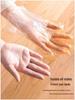 ZISIZ Disposable Food Grade Plastic Gloves