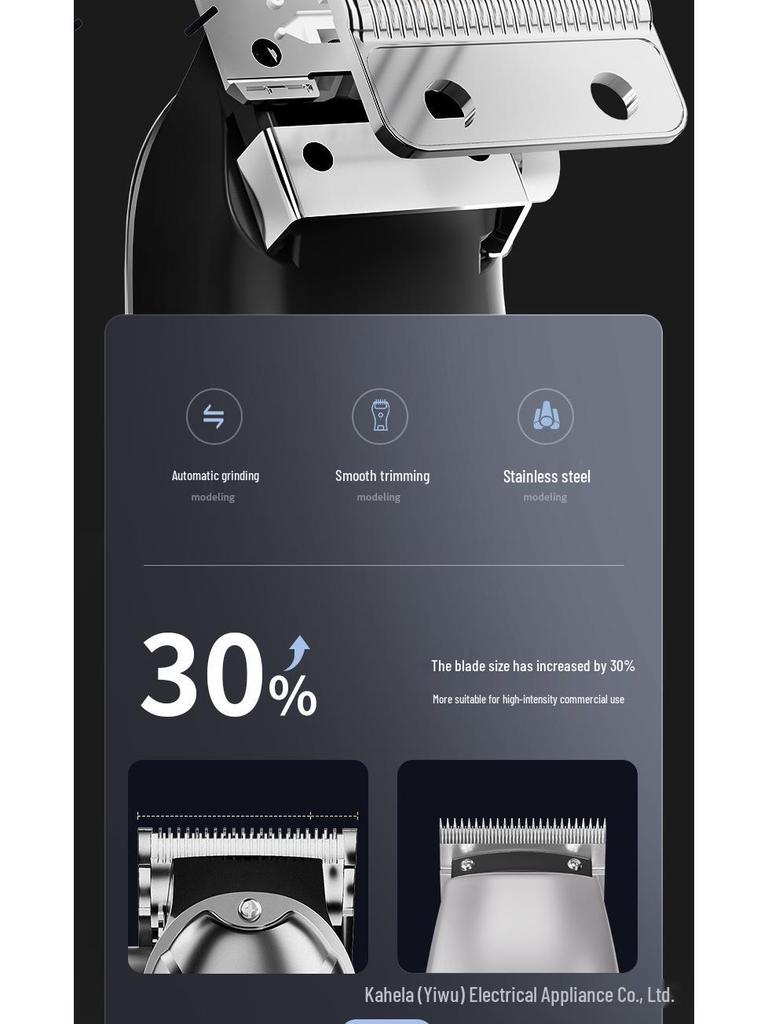 High-Power Salon Electric Hair Clipper and Shaver