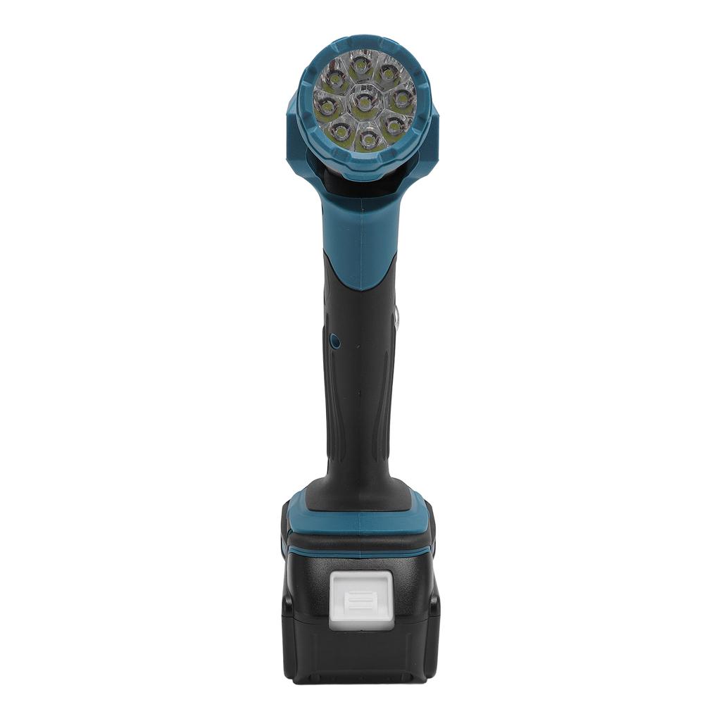 Lithium Flashlight Multi Angle Handheld Cordless LED Torchlight for Construction Site Outdoor Use
