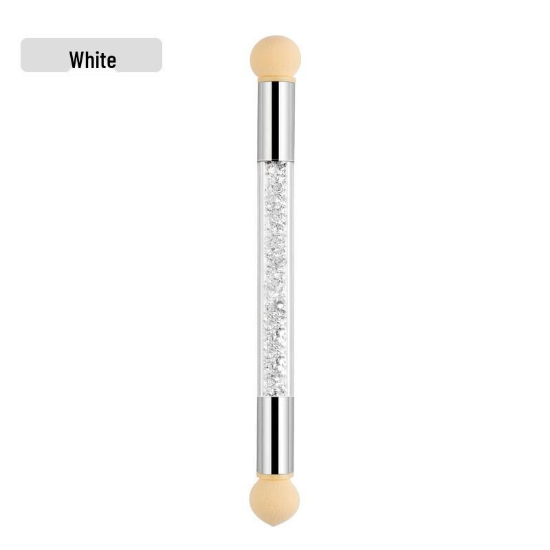 Nail Art Double-Ended Sponge & Dotting Tool for Gradient and Blending