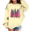 Children's Fashionable Casual Long-sleeved Loose Christmas Print Pullover Sweatshirt