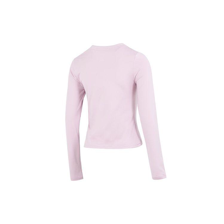 Under Armour Solid Color Sport Training T-Shirt Women Tops Pink 1376338-694