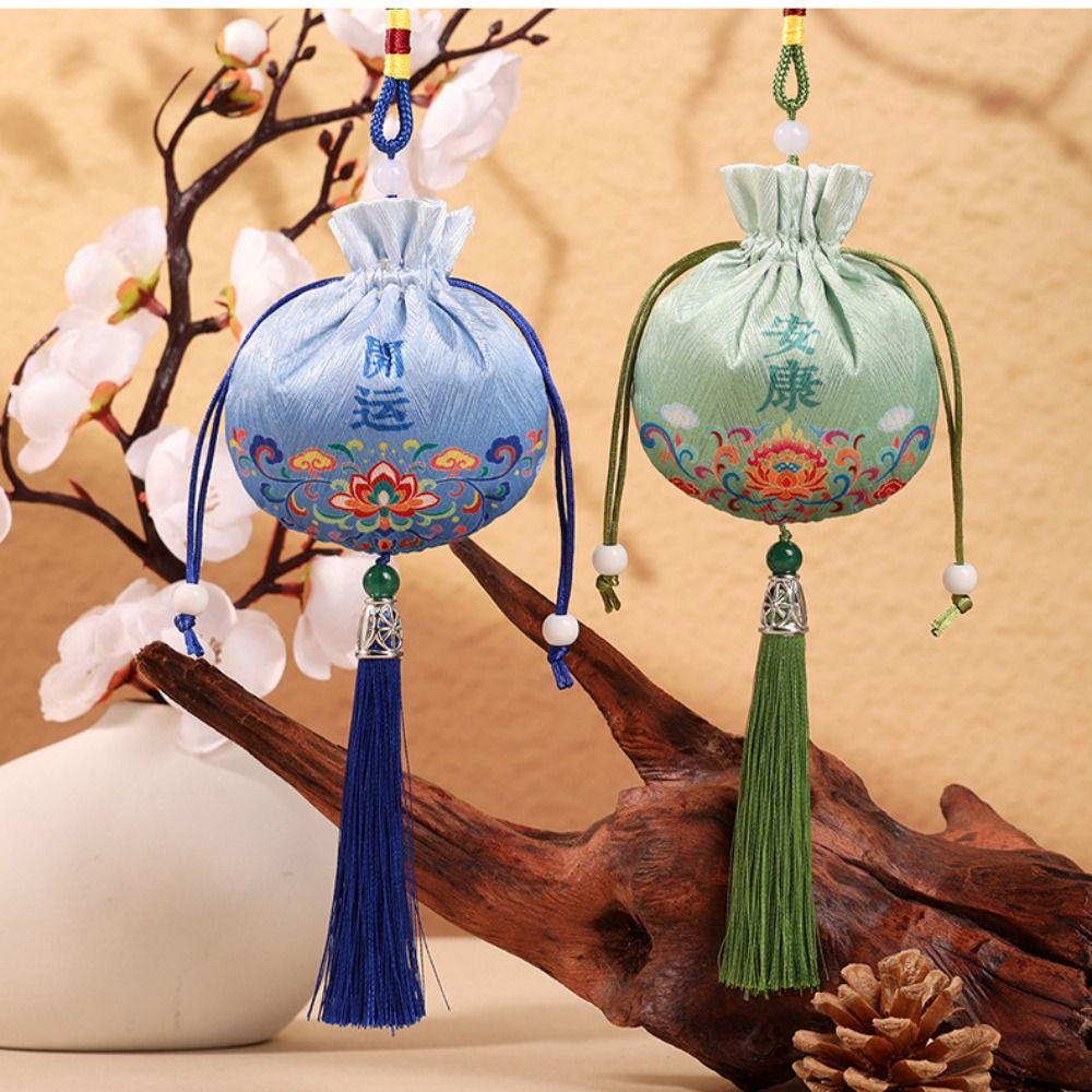 Lucky Mid-Autumn Festival Sachet Bag Brocade Hanging Sachet Pendant Hanfu Accessory