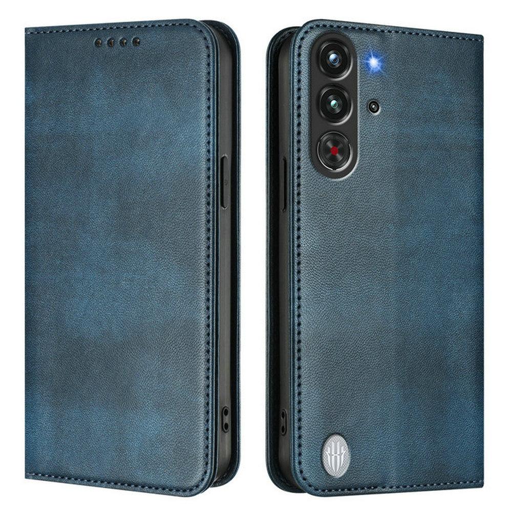 For Nubia Red Magic 10 Pro Plus RFID Leather Wallet Funda For Nubia Red Magic 10 Air Case RedMagic 10 Pro Magnetic Flip Cover