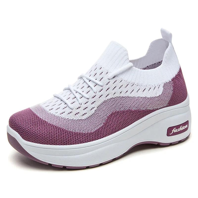 Podzimní nová dámská volnočasová obuv Pohodlná prodyšná dámská obuv