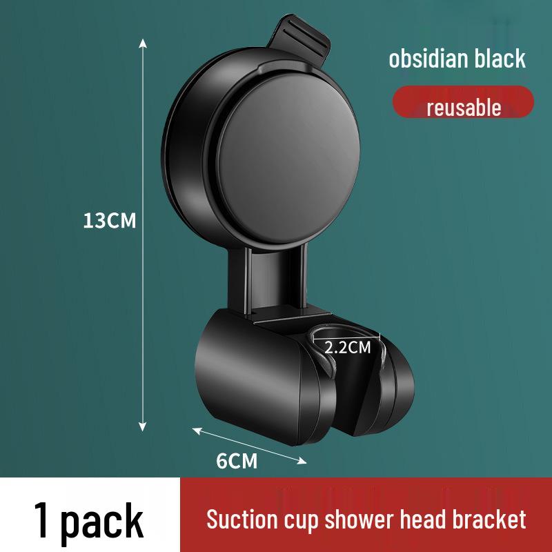 

Регулируемый держатель для душевой лейки на присоске, без сверления