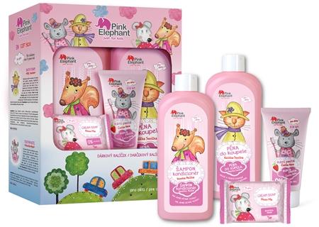 

Детский подарочный набор Pink Elephant для девочек Mouse Mia TU прозрачный