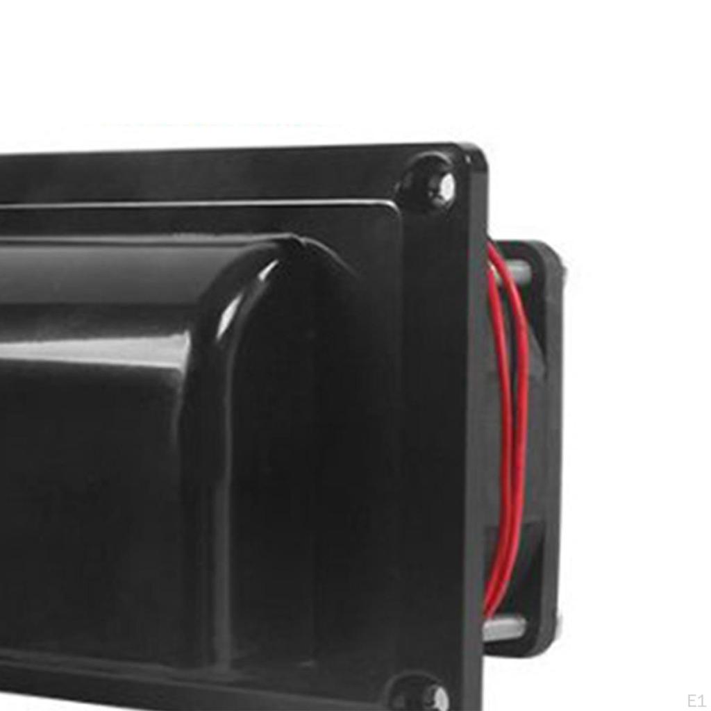 12V RV Sideventil Vifte Luftventilasjon Effektiv avtrekk med monteringsskruer for
