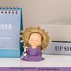Zen Little Monk Ornaments: Cute Novice Tea Table Decor for Desk or Office