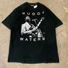 Vintage Muddy Waters Schwarzes Shirt Unisex Konzert S bis 5XL MQ398 Unisex T-Shirt