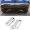 Exhaust Pipe Tail Cover Rear Exhaust Muffler End Pipe Cover Trim for Peugeot 3008 4008-5008 Allure 17-21 Car Accessories