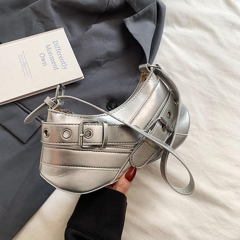 Y2k Design Underarm Bag for Women, 2026 New Versatile Style Handbag, Fashiable High Beauty Shoulder Bags