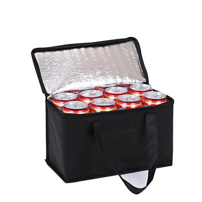 Portable Lunch Cooler Bag Folding Insulation Picnic Ice Pack Food Thermal Bag Outdoor Picnic Tin Foil Food Bags Drink Carrier