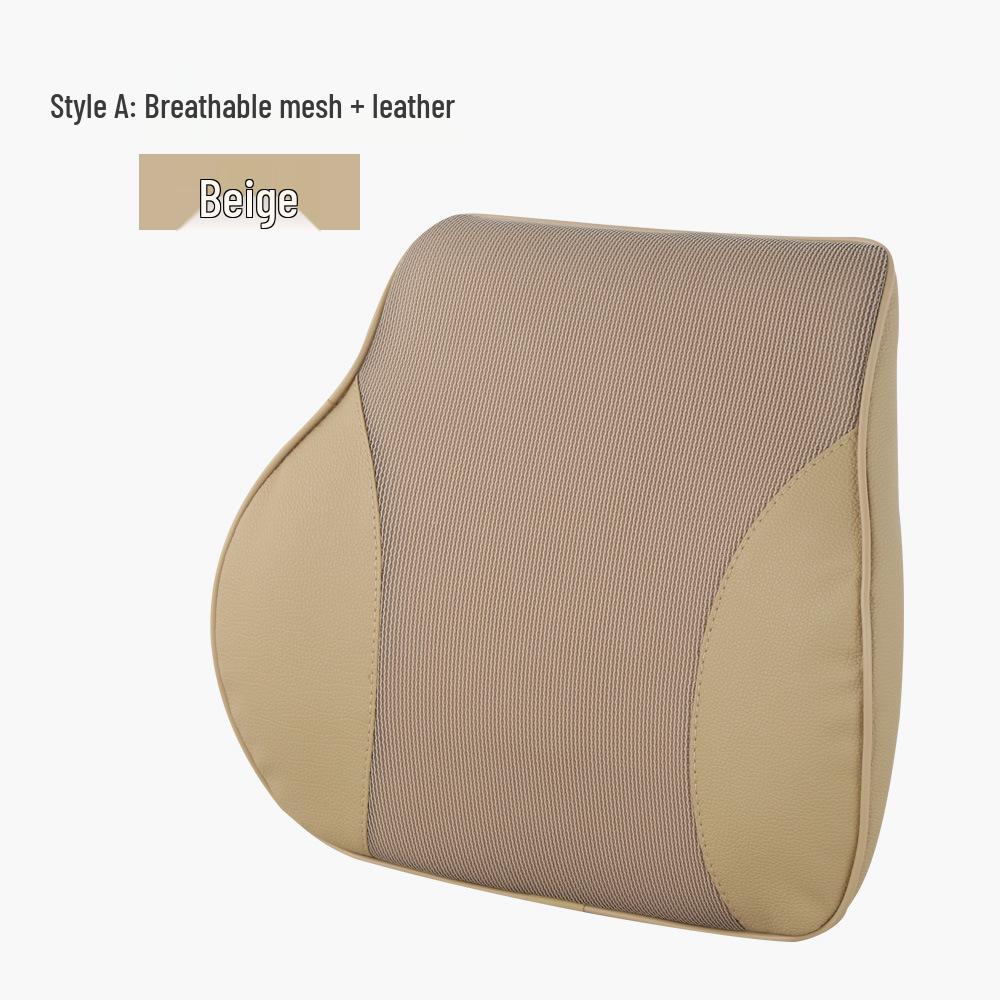Memory Foam Car Lumbar Support Pillow Set for Drivers
