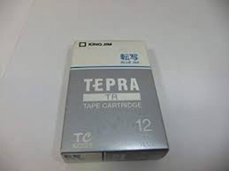 

King Jim Tepra Tape Cartridge TL12B Text Transfer/Blue