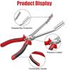 1Pcs Car Spark Plug Wire Removal Pliers Tool High Voltage Cylinder Cable Clamp Carbon Steel Boot Puller For Auto Truck Repair