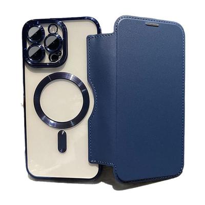 Flip Cover Card Insertion Leather Case Suitable for IPhone16 Phone Case Magnetic Attraction Apple 15promax Protective Case 14pro