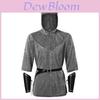 Fantasy Knight Cosplay Costume With Polyester Fabric For Halloween And Theater Performances