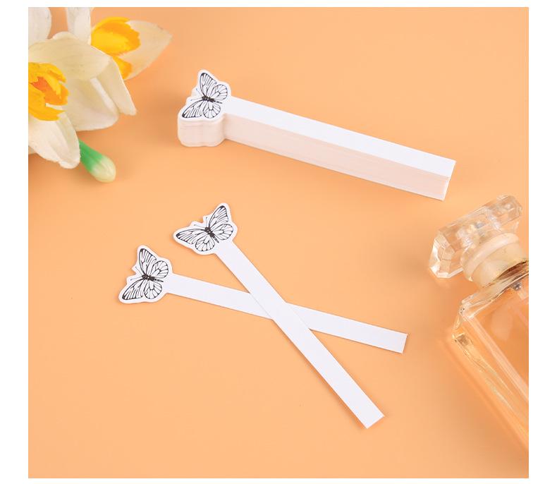 Blank Scent Strips for Smelling Base Notes, Scent Cards for Essential Oils