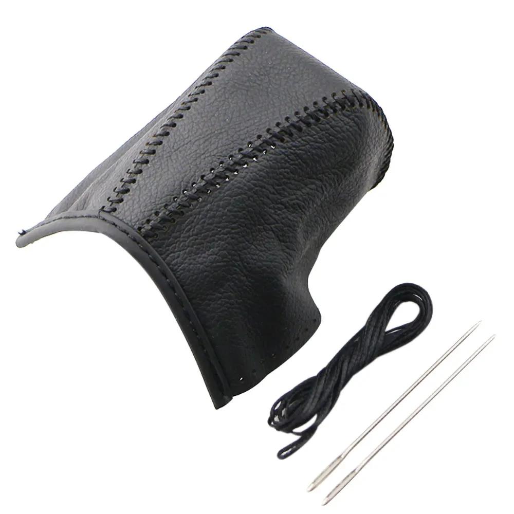 Växelspaksskydd för bil till Nissasn X-Trail Xtrail T32 Qashqai J11 Dualis 2 J10 AT Växelkragar Läderinteriörtillbehör