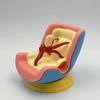 Labubu Seat Car Toy Car Decorationn Suitable for Labubu 1.0 & 2.0 & 3.0