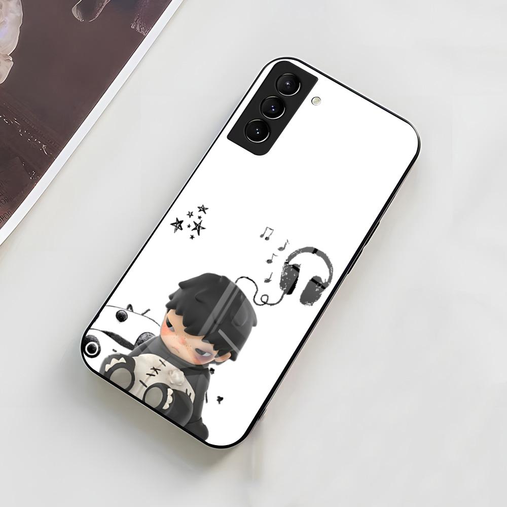Cute H-HIRONOS Boy Phone Case For Samsung A56 A36 A26 A16 A15 A25 A35 A55 A14 A34 A24 A54 Glass Case