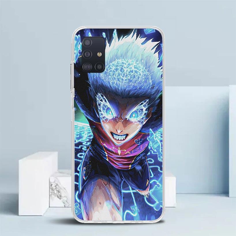 Blue Lock Isagi Yoichi Phone Case For Samsung Galaxy A52 A32 A22 A12 A51 A50S A30S A10S Note 20 Ultra 10 S10 Plus A31 A20 A71 A7