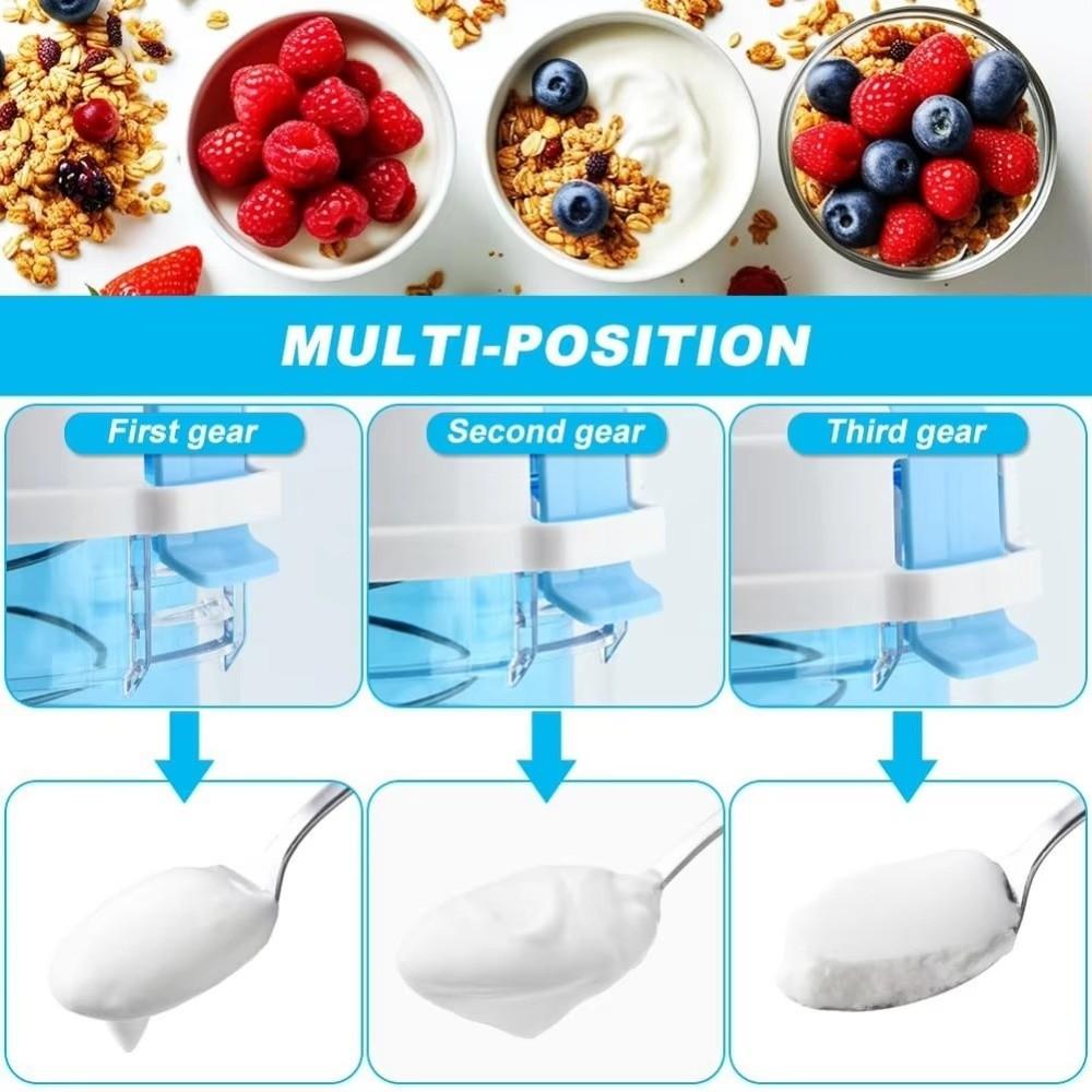 Washable Yogurt Strainer Portable Greek Yogurt Machine Soybean Milk Filter Whey Separator Cooking