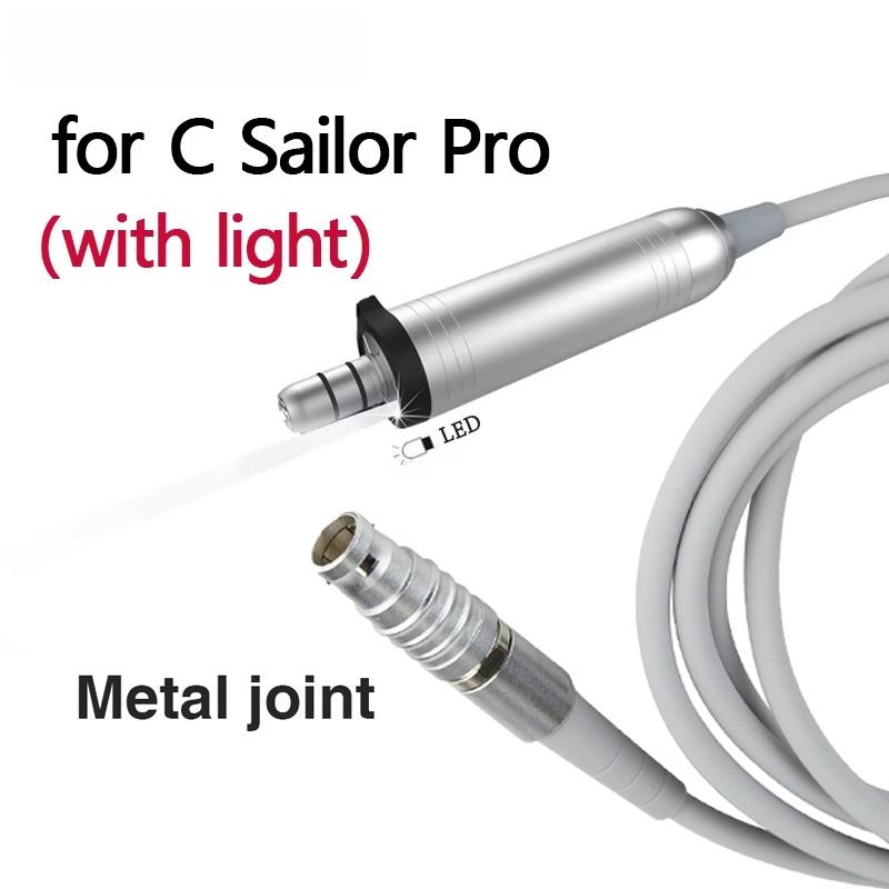 YUSENDENT COXO Система дентальной имплантации Запасные части Металлическая/пластиковая ручка-интерфейс для COXO C-Sailor Pro / C-Sailor Стоматологические аксессуары Mental with light серебряный