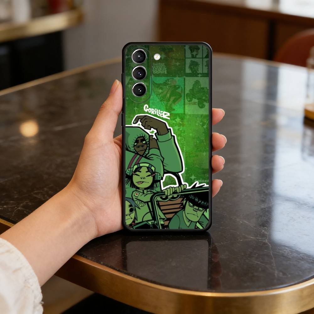 A-Anime G-Gorillaz Case for Samsung Galaxy S21 S25 FE S24 S23 Ultra S20 S9 S22 Plus S10 TPU Cover