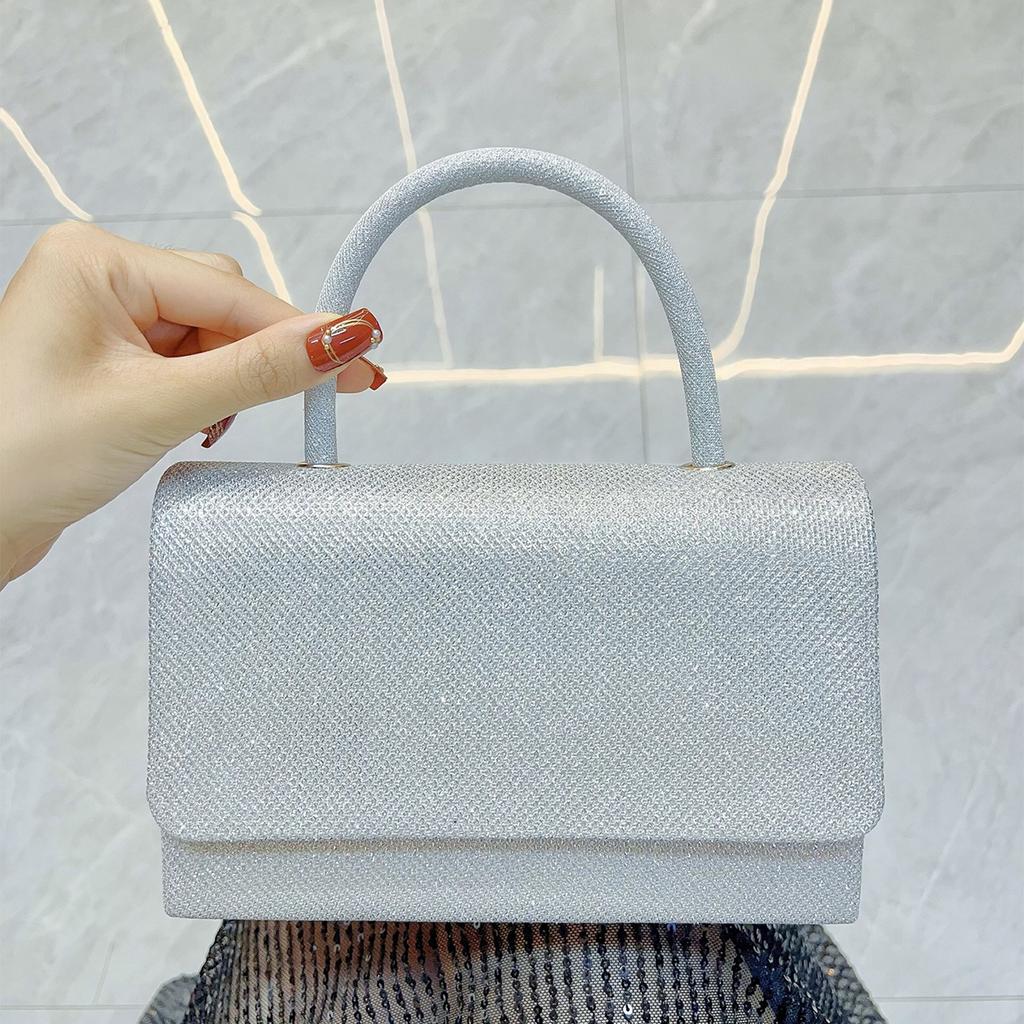 Simple Evening Bag Women Elegant Fashion Wedding Party Banquet Clutch Chain Crossbody Shoulder Bags Luxury Purse Female Handbag