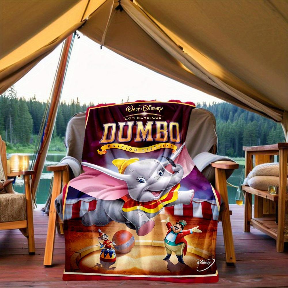 1pc, Disney Dumbo Blanket Soft Warm Throw Blankets for Friend, Outdoor Blankets, Living Room, Travel, Camping