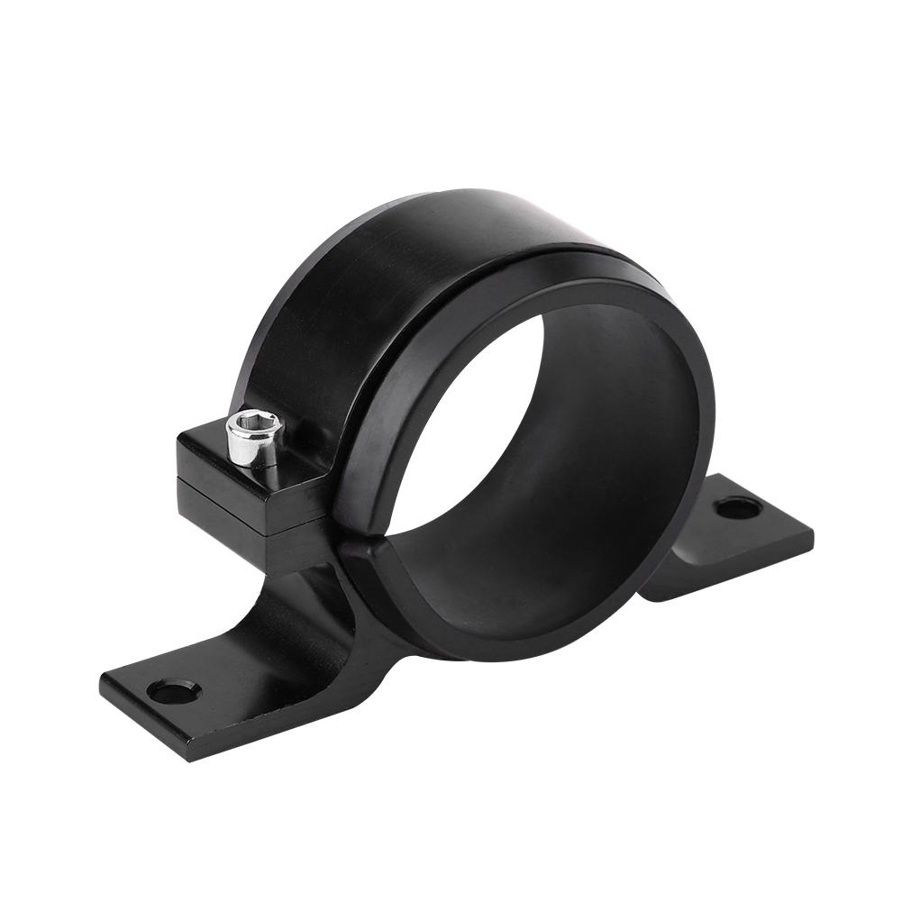 Aluminum Alloy 60mm Car Fuel Pump Mount Mounting Bracket Single Filter Clamp Cradle