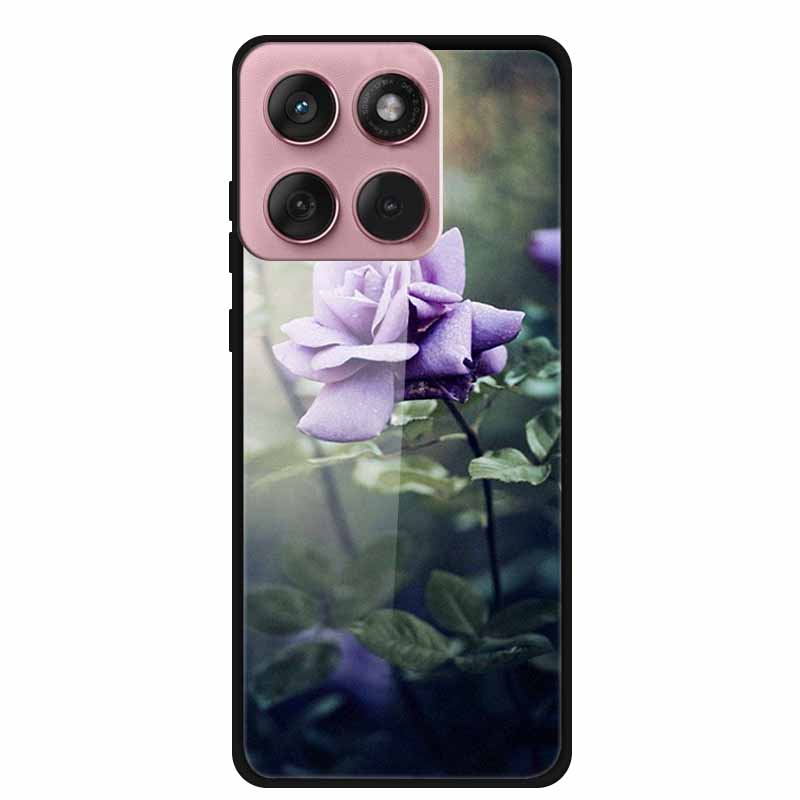 For Motorola Edge 60 60s 5G Case Hard Back Cover Tempered Glass Case For Motorola Edge 60 Fusion Phone Case Soft TPU Bumper Para