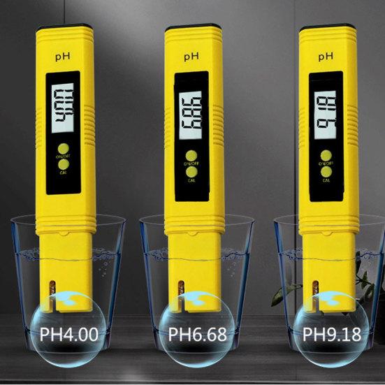 Portable LCD Screen Display Water Quality Testing PH Meter Detector Measure Tool