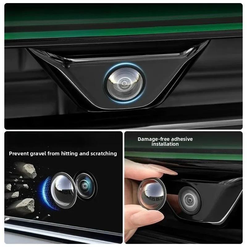 Car front and rear camera protection cover, universal anti-collision protection cover, reverse image protection cover